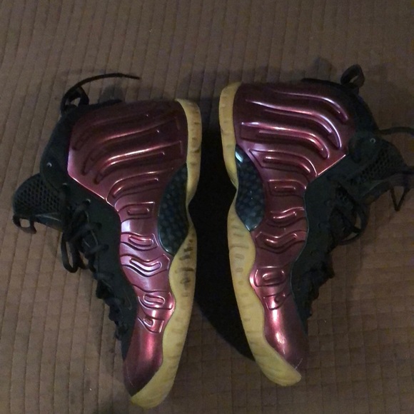 Nike Little Posite One GS 'Night Maroon’ - Picture 8 of 8
